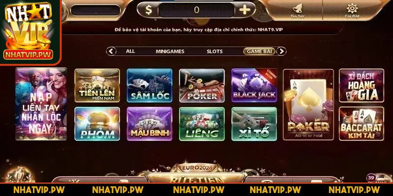 Game bài Nhatvip được nhiều người lựa chọn nhờ sở hữu nhiều ưu điểm